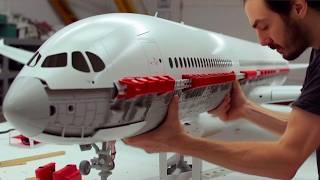 Man Builds Hyperrealistic RC Plane at Scale | Airbus A350 Replica by @RamyRC