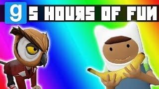 VanossGaming 5 hours of Gmod Prop Hunt, Deathrun, Hide and Seek & Scary Maps 2018