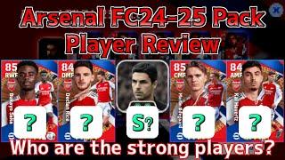 Arsenal FC 24-25 Pack Player Review │ eFootball Mobile 2025