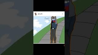 Countryhumans Rusame|RusiaxAmerica|Animation