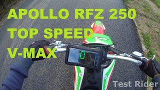 Apollo RFZ Lizzard 250 Acceleration Top Speed Test