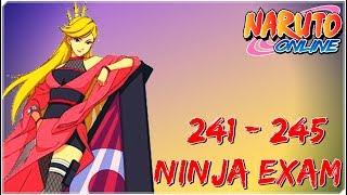 Naruto Online 5.0: Ninja Exam 241 - 245 | Wind Main (Breeze Dancer)