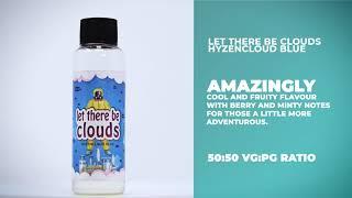 Kix Vaping - Let There Be Clouds Hyzencloud Blue 50ml - Vaping Liquid Flavours