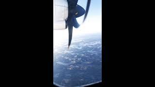 Finnair flight AY0641 landing in Kuopio