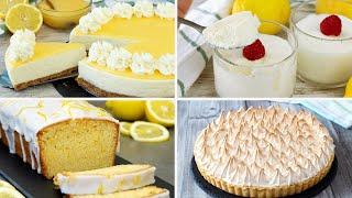 4 Lemon Dessert Recipes 