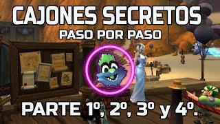 CAJONES SECRETOS PASO POR PASO 1º,2º,3º y 4º LOGRO: AGENTE DE SEGUROS DE CAJONES | World of Warcraft