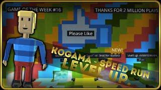 Kogama - Speed Run - Level Up