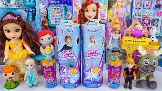 Disney Frozen Toys Collection Unboxing | Disney Princess Spin & Reveal Elsa Doll | Mattel Toys