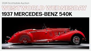 SOLD! 1937 Mercedes-Benz 540K Special Roadster - BARRETT-JACKSON REWIND 2024 SCOTTSDALE AUCTION