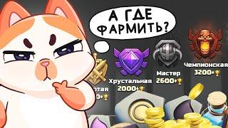 В какой лиге лучше фармить на тх 7 | Clash of Clans