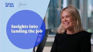 Career insights: Insights into landing the job