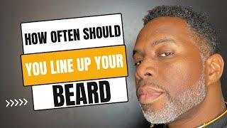 HOW OFTEN SHOULD YOU LINE UP YOUR BEARD | Barber Luther King