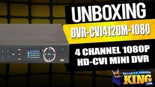 Unboxing: CVI 4 Channel Mini - DVR-CVI4120M-1080