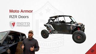 Off Camber Review Moto Armor Doors for RZR at Revolution Off-Road