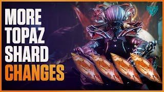 Warframe:  More big Archon Shard Changes - Topaz Shards Rip!