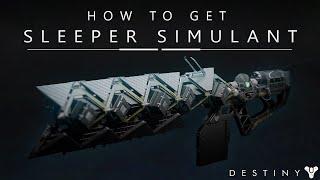 Destiny: How To Get The SLEEPER SIMULANT Exotic Fusion Rifle - Part 1