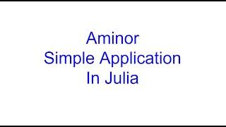 Build a Simple Application | Julia Bits | Kovolff