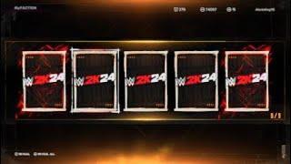 WWE 2K24 MY Faction Era's 20 Deluxe Box Pack Opening. My first ever 20 Pack box