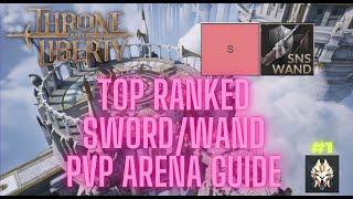 Throne And Liberty Templar (Korean Paladin) Top Ranked Arena PvP Guide Showcase #1 Rank sns/wand