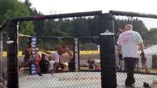 MMA Myers VS Michael Thigpen battle of the berlin round 2 (Michael Myers Wins TKO)