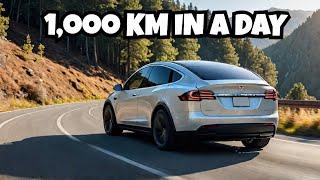 Model X TAKES on 1000km Road Trip from Calgary to Vancouver