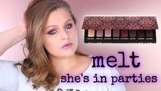 Палетка Melt Cosmetics She's In Parties | Сравнительные Свотчи | Первые впечатления