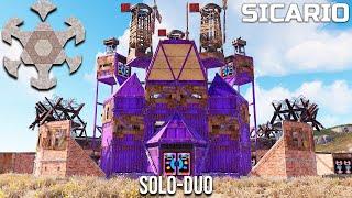 SICARIO - PERFECT SOLO/DUO with INSANE TURRETS , 4 WALLS & SMALL Upkeep