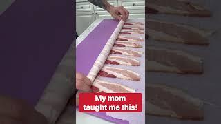 Mom's genius bacon hackThis original video was produced by Network Media LLC Productions, #croutons