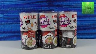 Netflix Mini Brands Blind Capsule Miniature Figure Unboxing