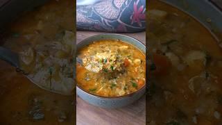 Моя версия шахтерского супа | Buckwheat soup #shorts