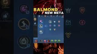 BALMOND NEW REVAMP META BEST BUILD 2024 Setup Guide #mlbb #shorts