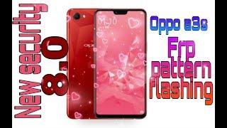 oppo a3s  cph1803 pattern & frp & flashing with out any box