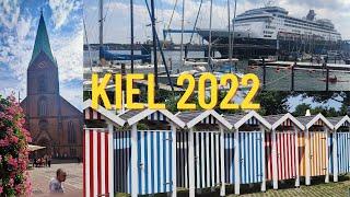 Kiel - Urlaub in Deutschland 2022 Teil9 - Sehenswürdigkeiten Tipps Kieler Förde Aquarium Cafés Hafen