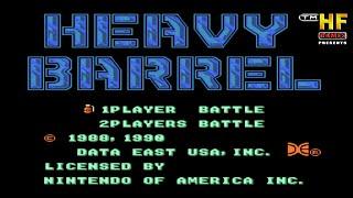 Heavy Barrel. NES [No Damage Walkthrough / Прохождение без урона] -  Денди | Dendy | Famicom | НЕС