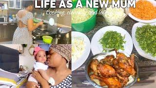 LIFE IN NIGERIA || Adjusting back into my Home and taking over my Kitchen as a new mum of two.