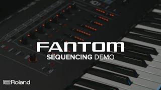 Roland FANTOM Synthesizer: Sequencing