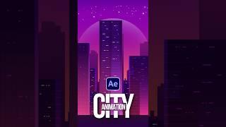 Create City Animations in After Effects & Illustrator #tutorial