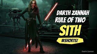 Darth Bane's apprentice: Darth Zannah | Star Wars Explained