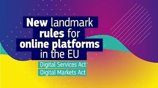 Europe Fit for the Digital Age #DigitalServicesAct & #DigitalMarketsAct