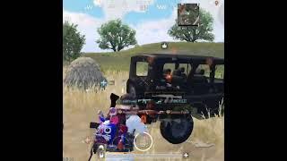 car rush with 7.55m gun #pubg #bgmi #shorts