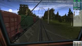 Trainz-Mp: Проследование грузового ВЛ80С-994 с Крутоборки на Топиллы