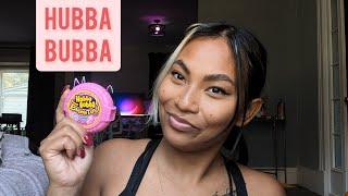 ASMR Chewing Hubba Bubba Bubble Tape Gum , Can I Chew It All ?!