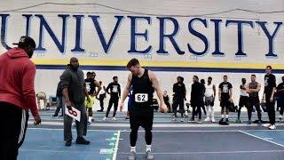Brock Lane Films: 2018 National Pro Day Scouting Combine @ Widener University