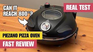 FAST REVIEW | Piezano Pizza Oven Unboxing and Test