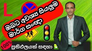 How To Learn Road Signals | Lesson 1 | 2023 | Sinhala | Technique Driving