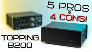 5 PROS & 4 CONS – Topping B200 Mono Amplifiers Review