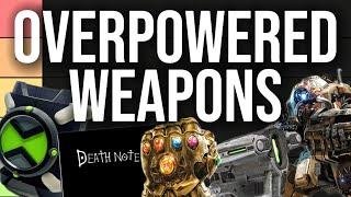 What Is The Most OVERPOWERED Weapon in Fiction? (Tier List)