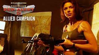 Command and Conquer: Red Alert 2 Allied Campaign All Cutscenes (Full Game Movie) 1080p HD