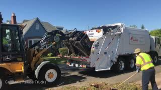 City of Sacramento Garbage Trucks