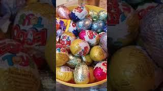 Easter Surprise Eggs Chocolate and Toys Eggs #shorts